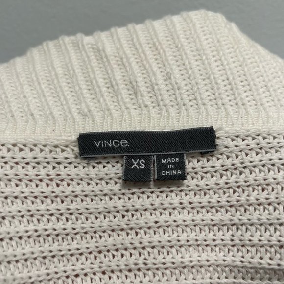 White Vince Cardigan Sweater XS - Picture 4 of 4